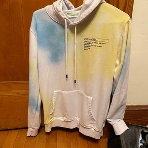 MENS OFF WHITE HOODIE